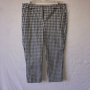 Adrianna Papell Plaid Dress Slacks Size 8